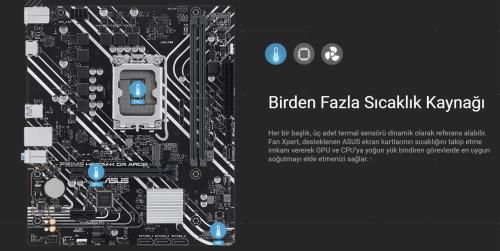 ASUS PRIME H610M-K D4 ARGB 1700P DDR4 SES GLAN HDMI/VGA SATA3 USB3.2 mATX